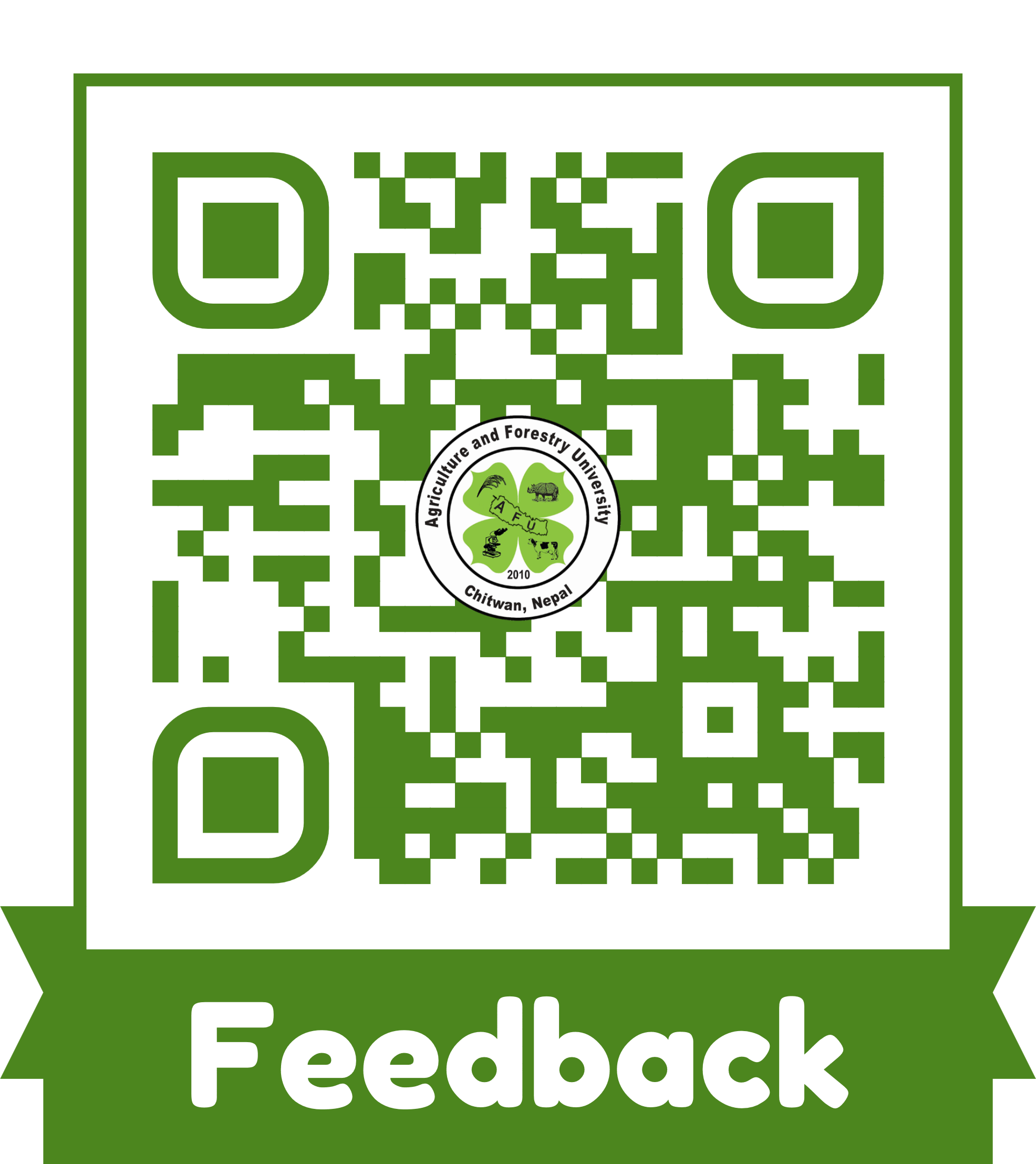 Feedback Portal QR Code